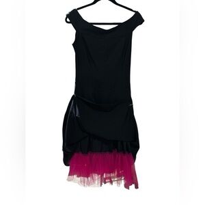 Ruby Rox Classic Black Off-Shoulder Dress